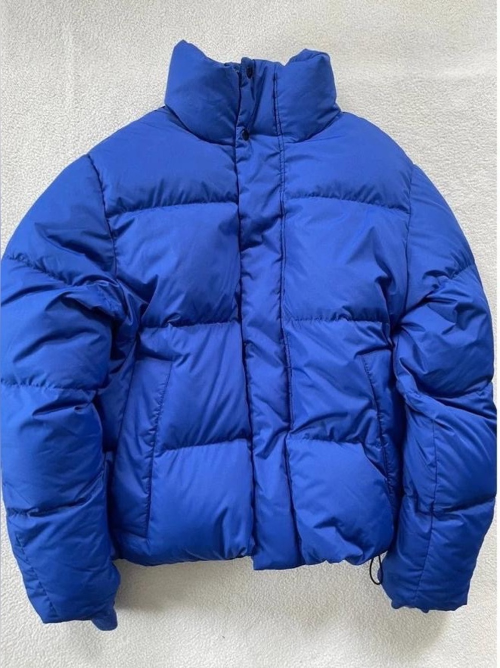 Banana Republic Men's Bright Blue Puffer Jacket
